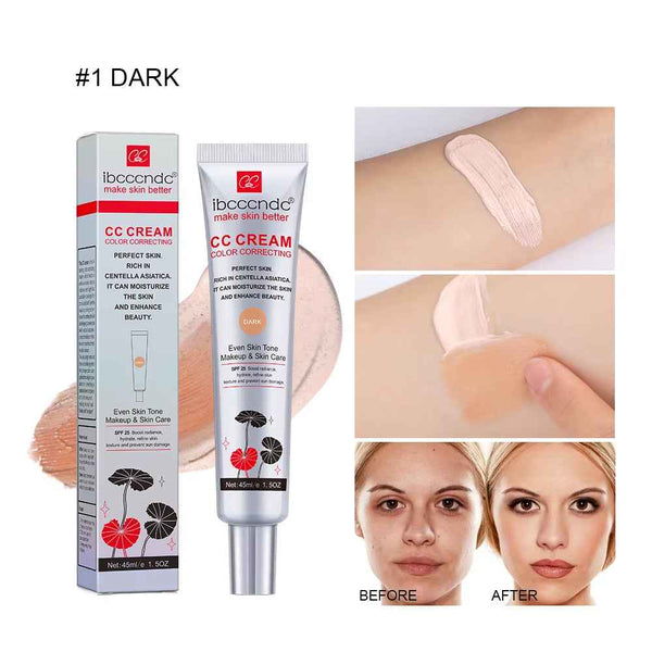 CC Cream Correctora con Centella Asiática 45 ml envase frontal.