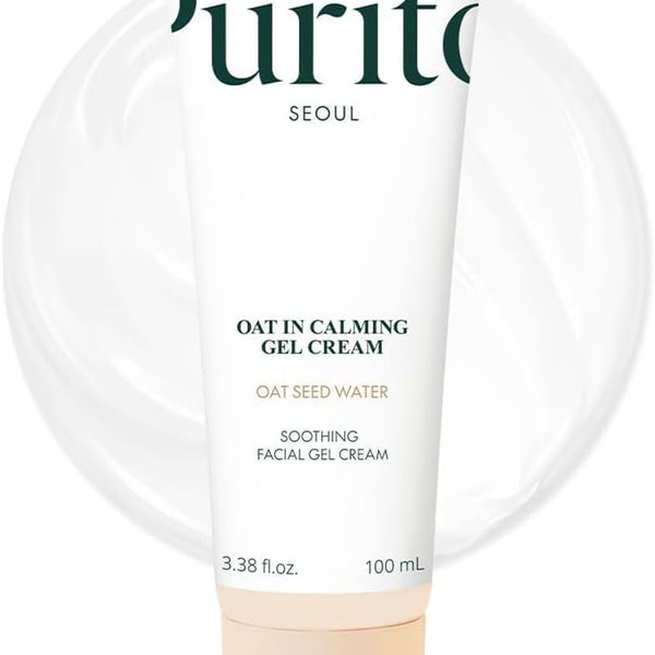 Gel Crema Calmante de Avena Purito envase frontal de 100 ml.