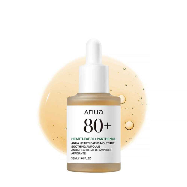Ampolla Heartleaf 80 Anua envase frontal de 30 ml.