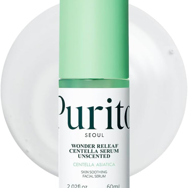 Sérum de Centella Sin Perfume Purito envase frontal de 60 ml.