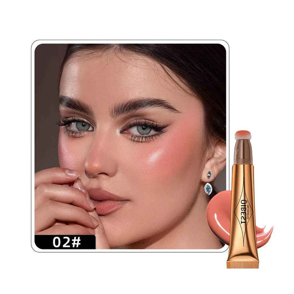 Maquillaje líquido 3 en 1 con aplicador cushion vista frontal del envase.