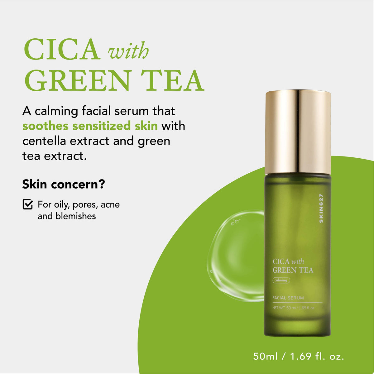 Centella asiática CICA en rutina de skincare calmante