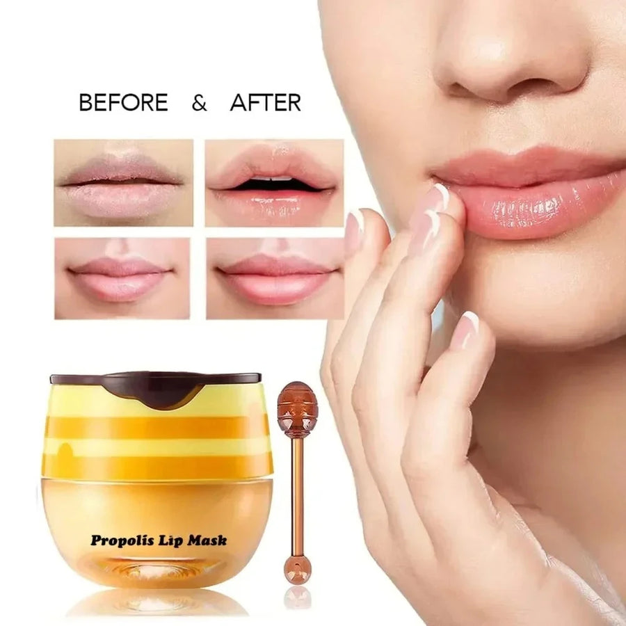 Mascarilla Labial Nocturna aplicación sobre los labios