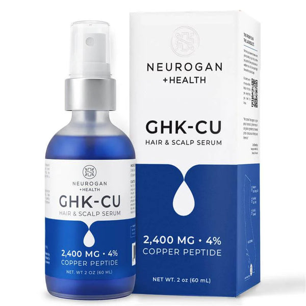 GHK-Cu Copper Peptide Hair & Scalp Serum imagen principal del envase.