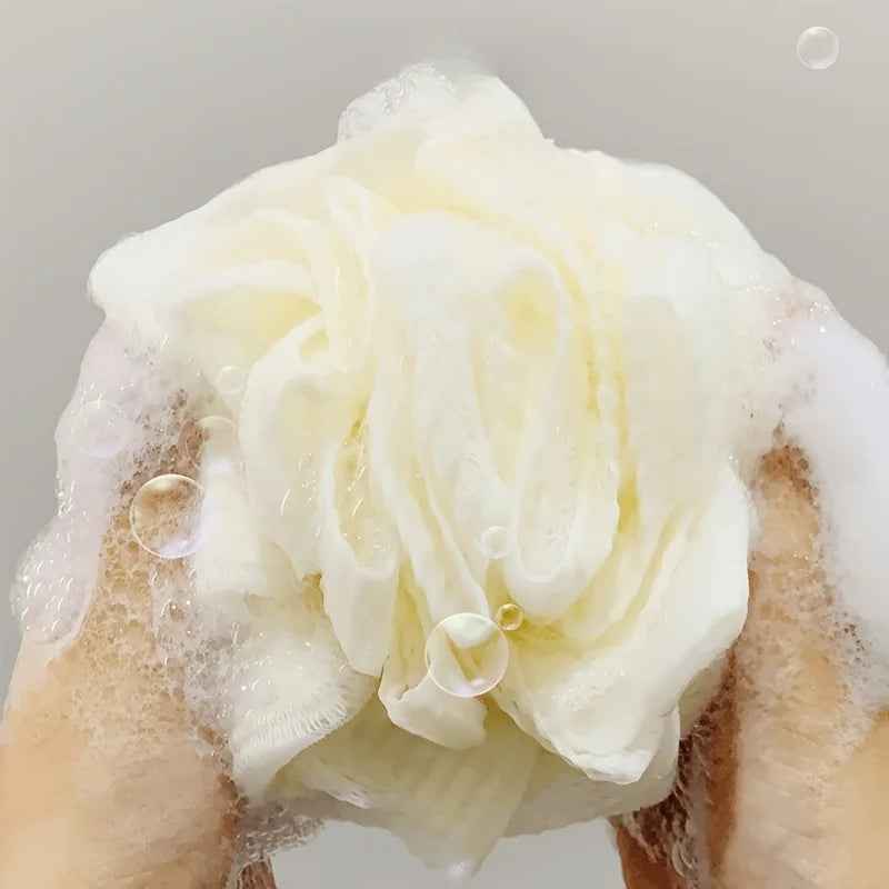 Loofah Sponge Bath Ball 2 en 1 con Dispensador
