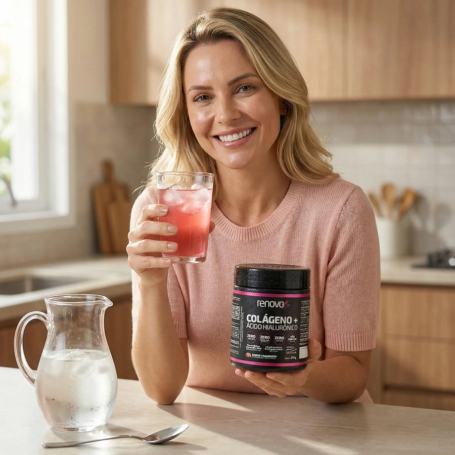 Colágeno Verisol Cranberry Renova Be tabela nutricional.