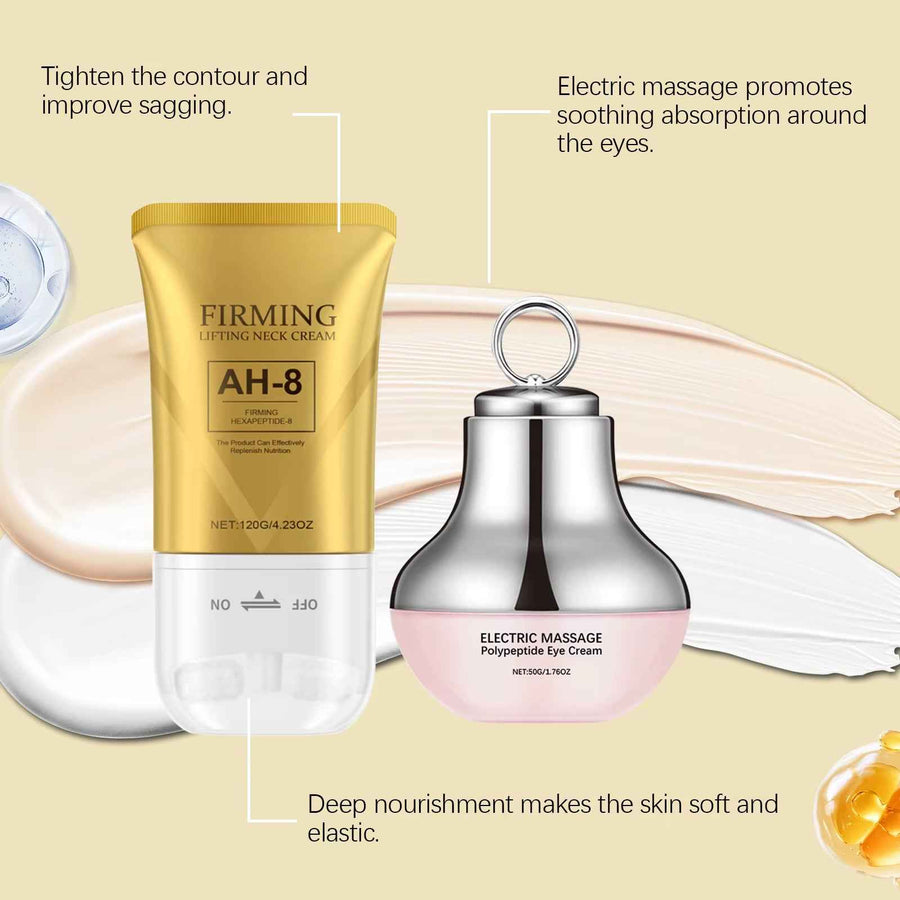Neck Eye Care Set Electric con Masajeador 50g+120g