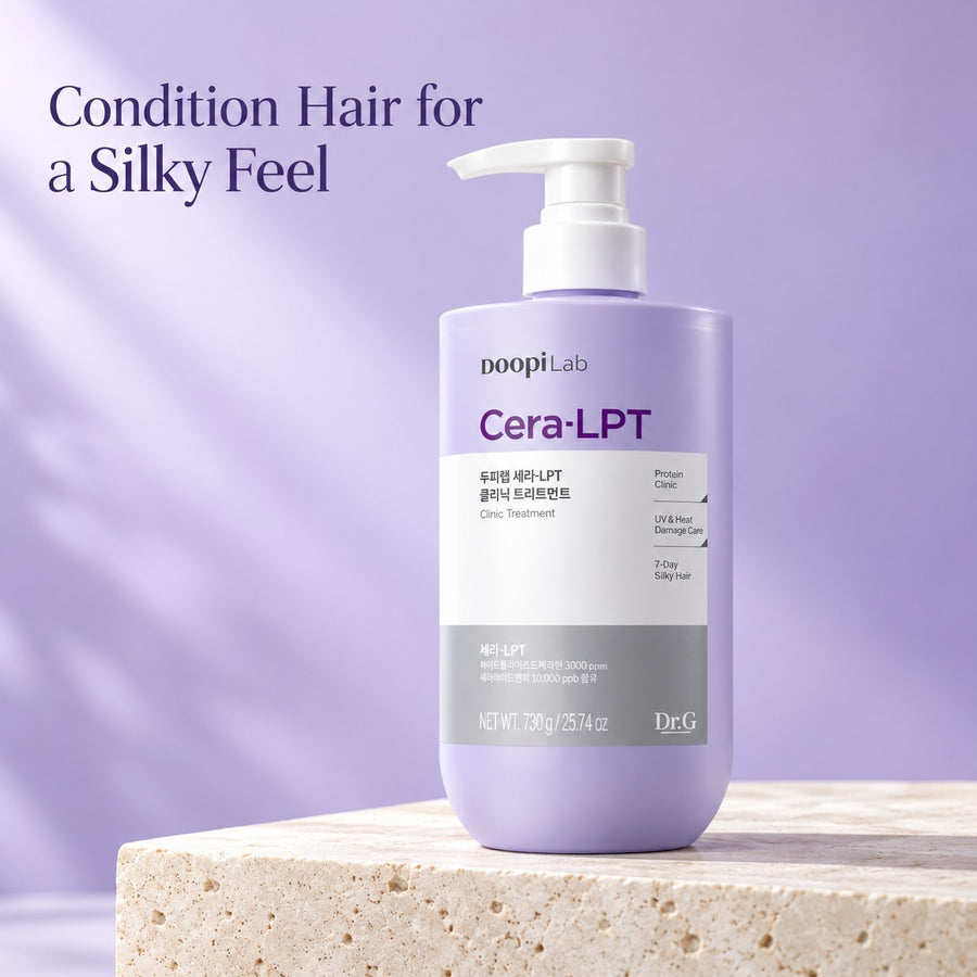 Mascarilla Capilar Dr.G Cera-LPT en ambiente con luz natural
