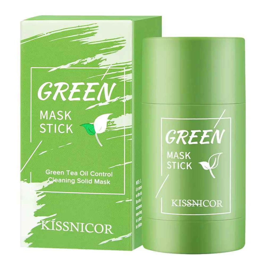 Mascarilla Stick de Té Verde KISSNICOR envase frontal de 40 g.