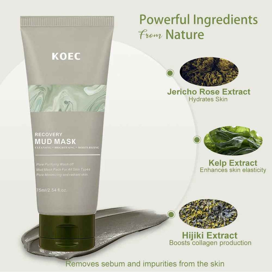 Volcanic Mud Facial Mask Limpieza e Hidratacion