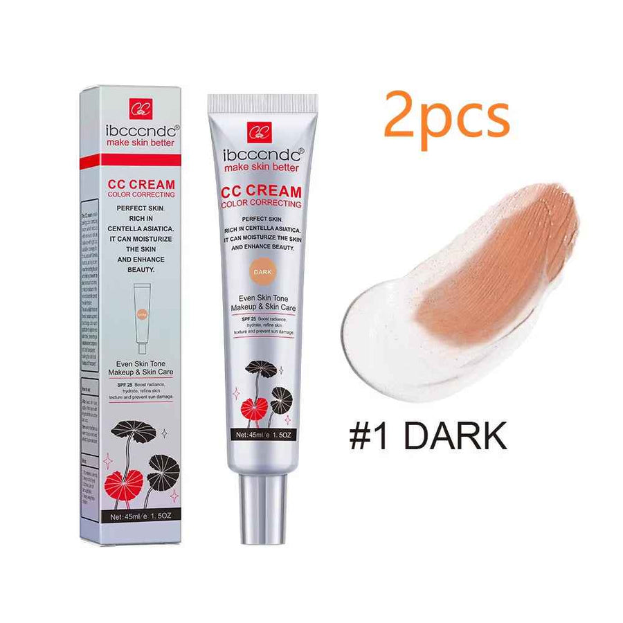 CC Cream Correctora con Centella Asiática 45 ml detalle de la fórmula con centella.