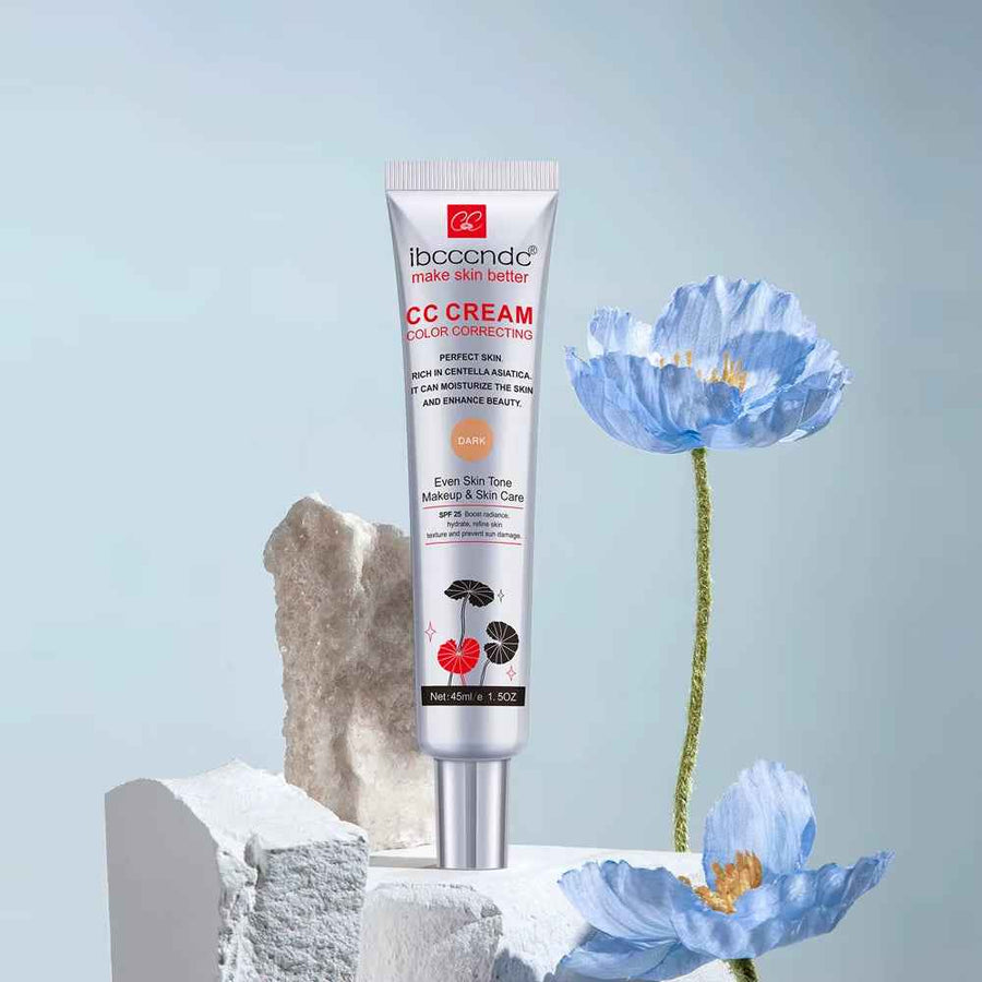 CC Cream Correctora con Centella Asiática 45 ml detalle del envase.