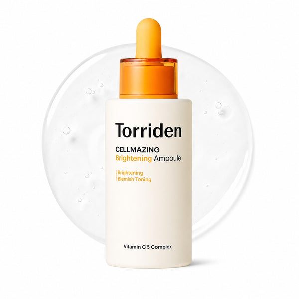 Ampolla Iluminadora Vitamina C Torriden Cellmazing envase frontal de 30 ml