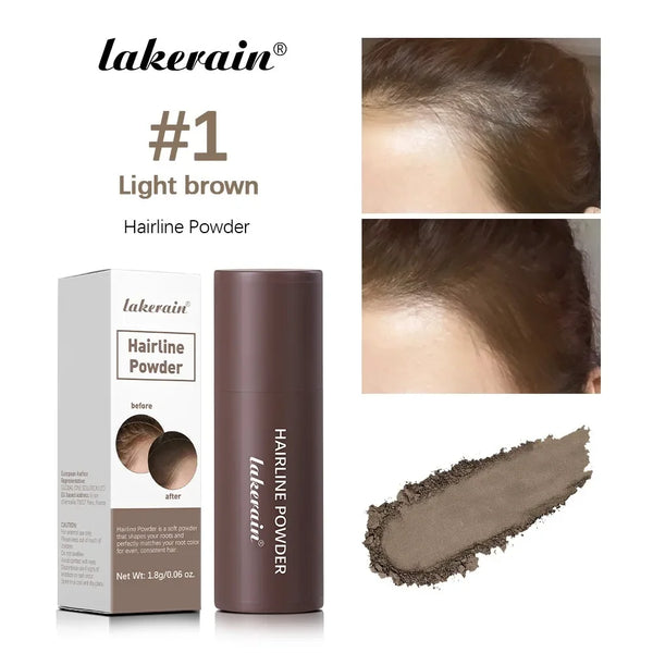 Polvo Corrector de Nacimiento de Cabello Lakerain imagen principal con tono.
