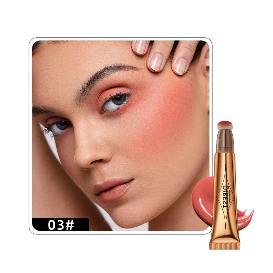 Maquillaje líquido 3 en 1 con aplicador cushion presentación completa del packaging.
