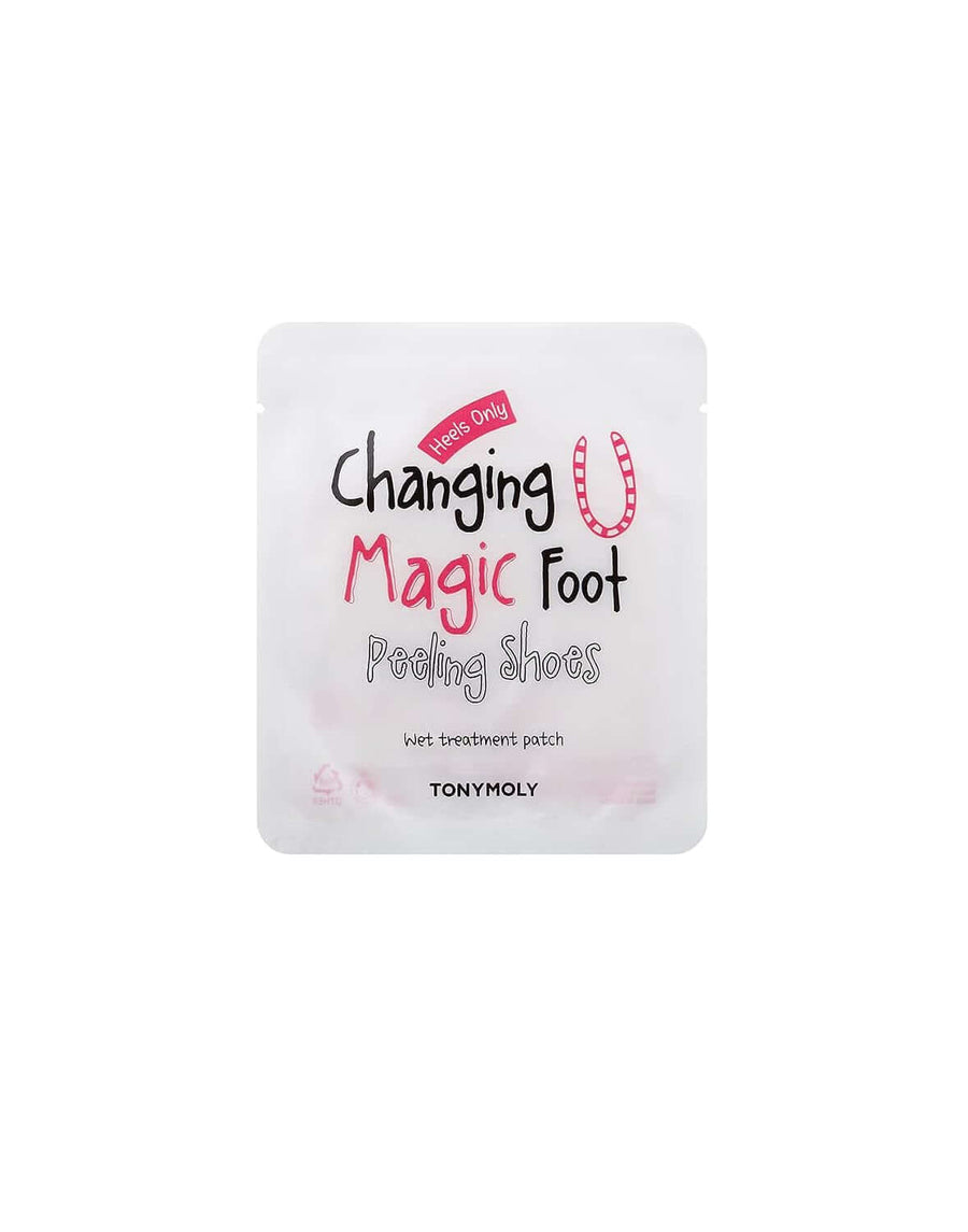 Peeling para talones Changing U Magic parches individuales para aplicar en los talones.