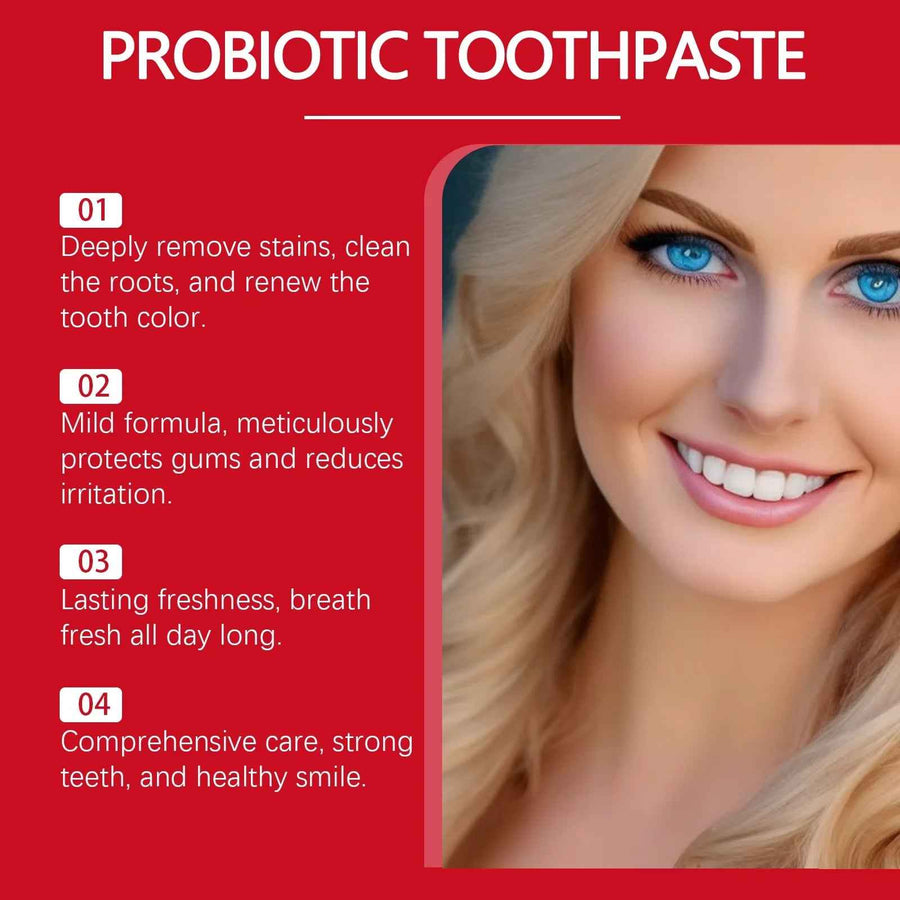 Pasta Dental Probiótica SP-8 Menta y Aliento Fresco efecto calmante en encías.
