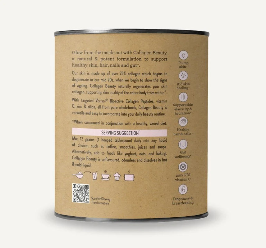 Collagen Beauty Nutra Naturals modo de preparación diario.