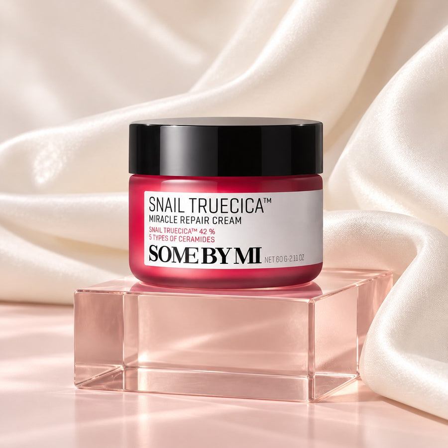 Crema Snail Truecica Some By Mi - textura del producto
