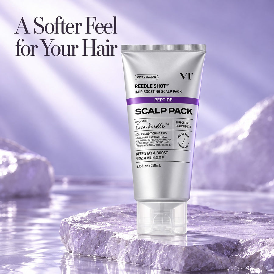 Mascarilla Capilar VT Reedle Shot en ambiente con luz natural