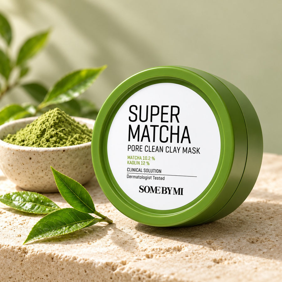 Mascarilla Super Matcha Some By Mi - textura del producto