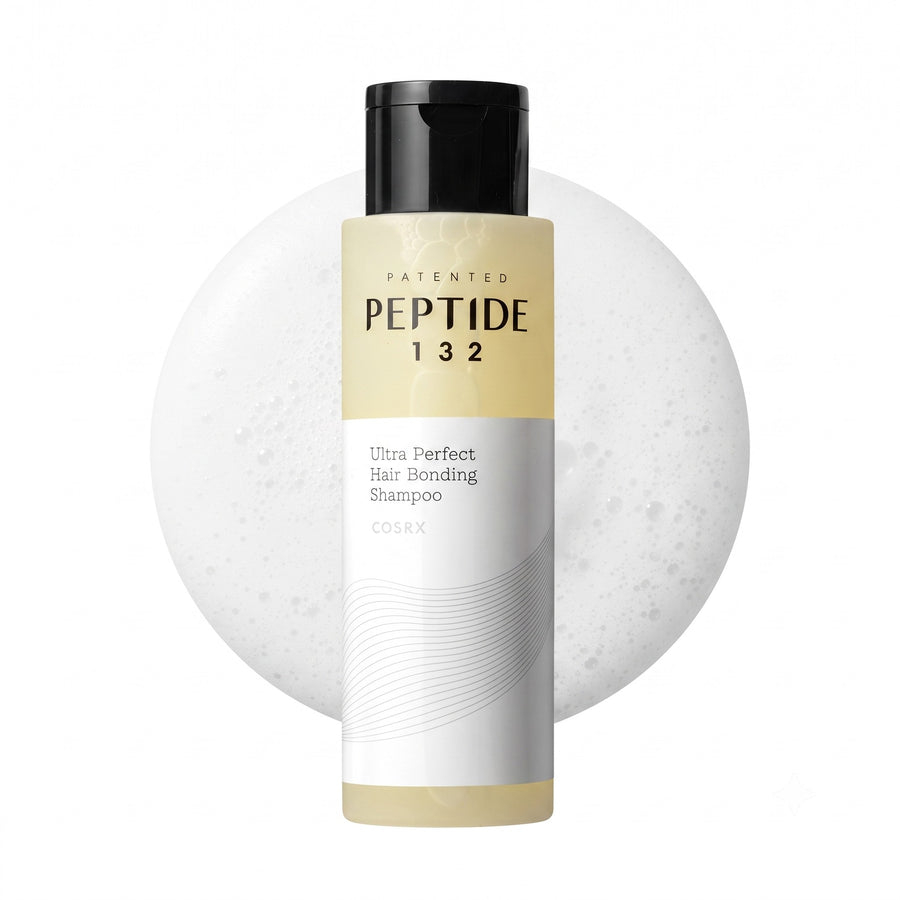 Champú COSRX Hair Bonding Peptide-132 400 ml, envase frontal