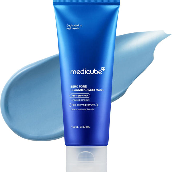 Medicube Zero Pore Blackhead Mud Mask envase frontal del bote