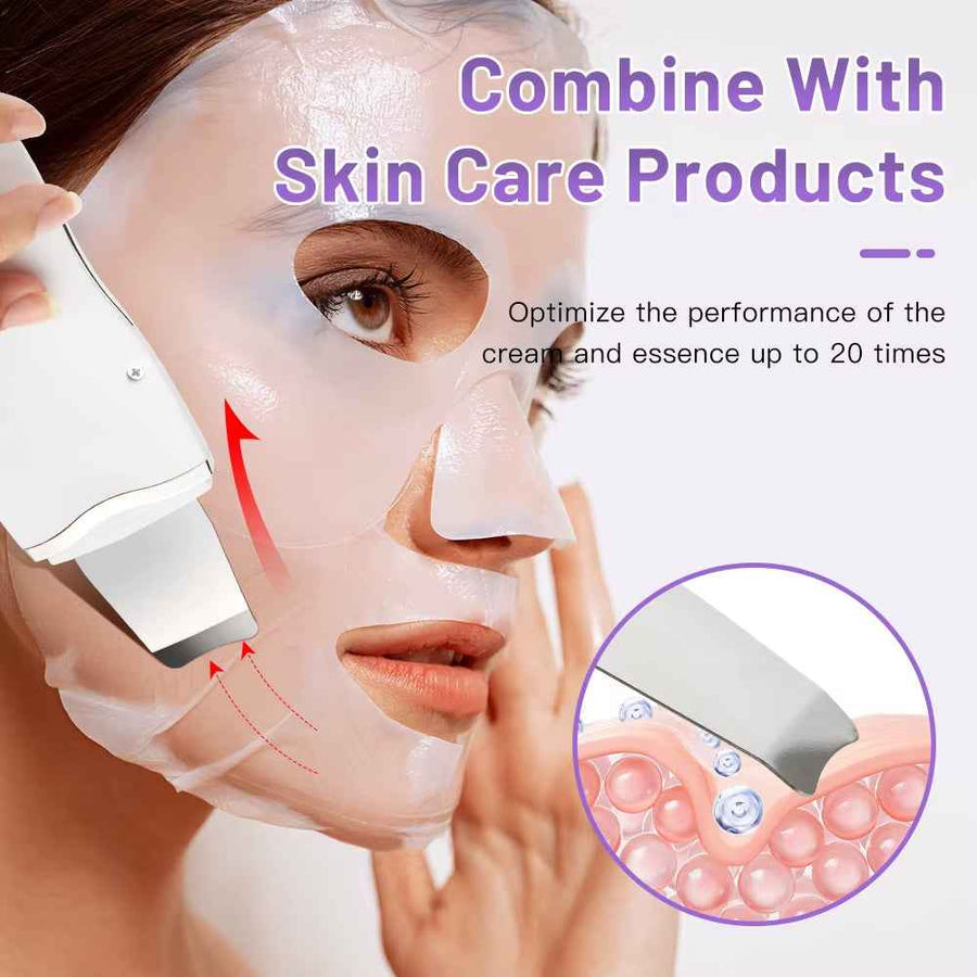 Espátula Ultrasónica Facial batería y tiempo de carga