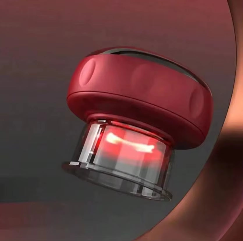 Ventosa Eléctrica de Masaje uso portátil en el cuerpo