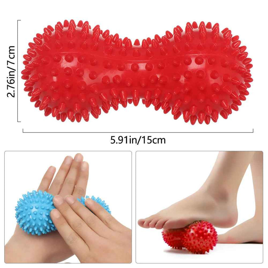 Pelota de Masaje tipo Cacahuete para Pies y Espalda