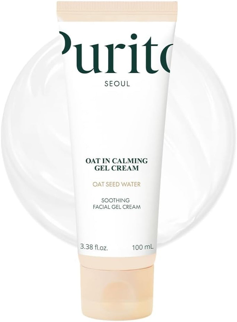 Gel Crema Calmante de Avena Purito envase frontal de 100 ml.