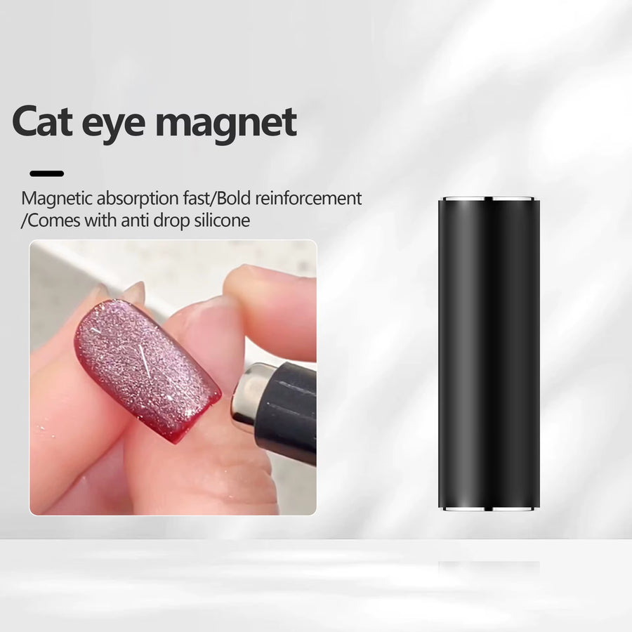 Set de Imanes para Nail Art IFANYUO recubrimiento de silicona antideslizante.
