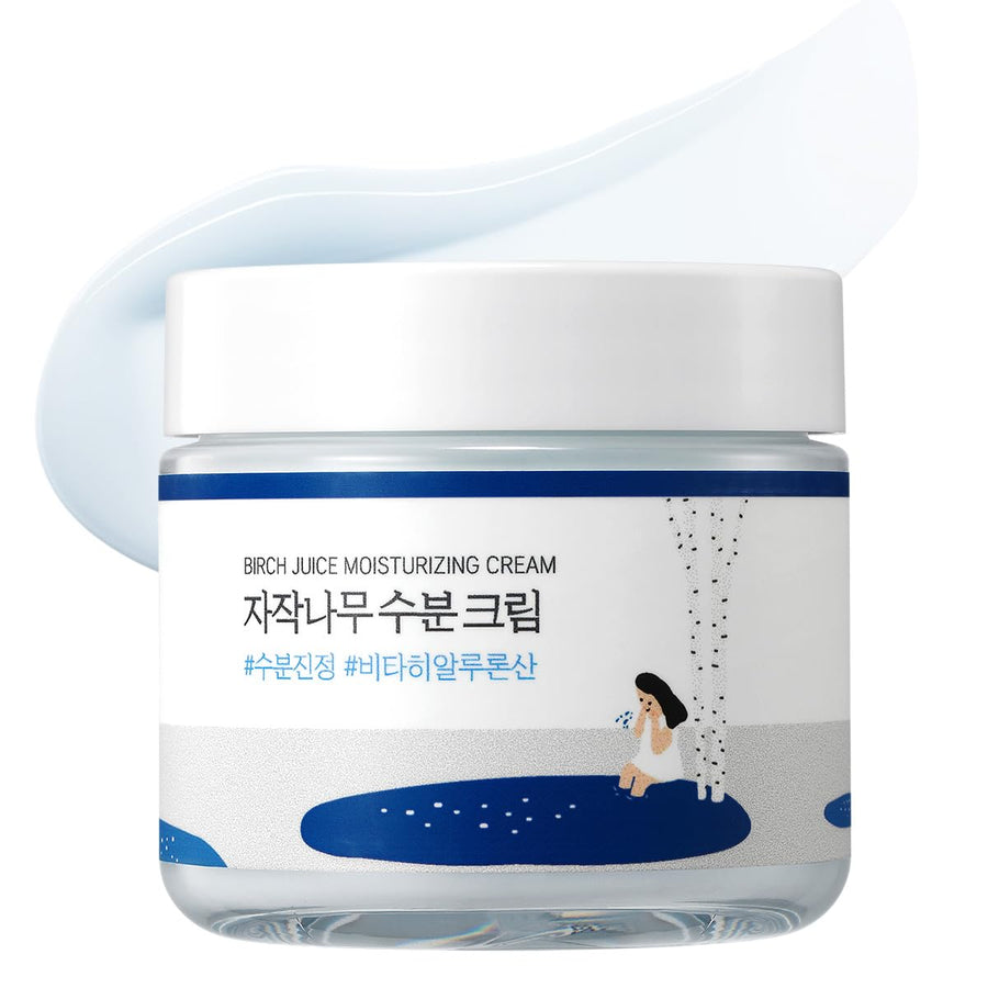 Round Lab Crema Hidratante de Jugo de Abedul envase frontal de 80 ml.