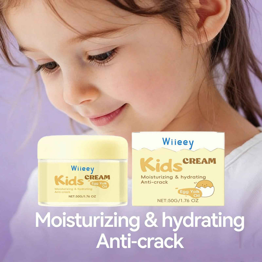 Crema Facial Infantil Hidratante Wiieey crema para rostro y cuerpo.