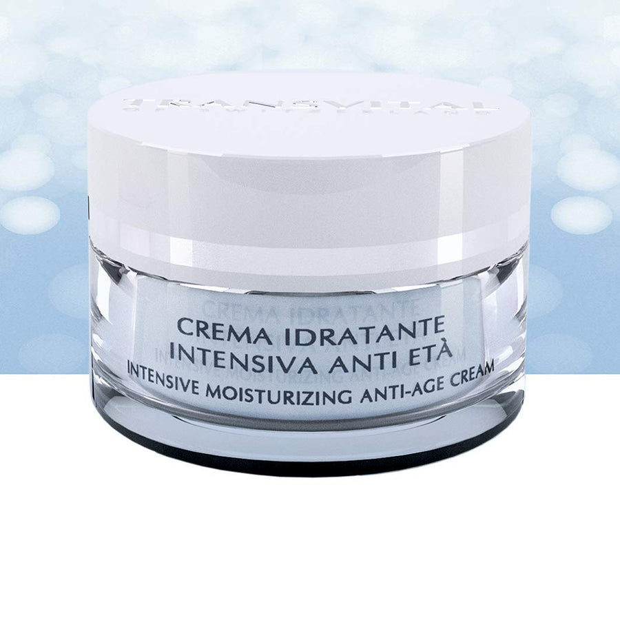 Crema Hidratante Intensiva Antiedad aplicación sobre el rostro