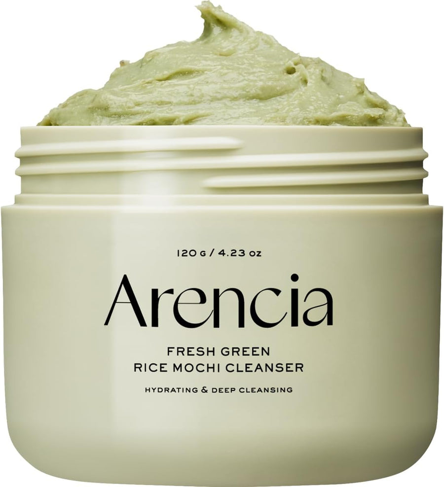 Fresh Green Rice Mochi Cleanser Arencia envase de 120 g.