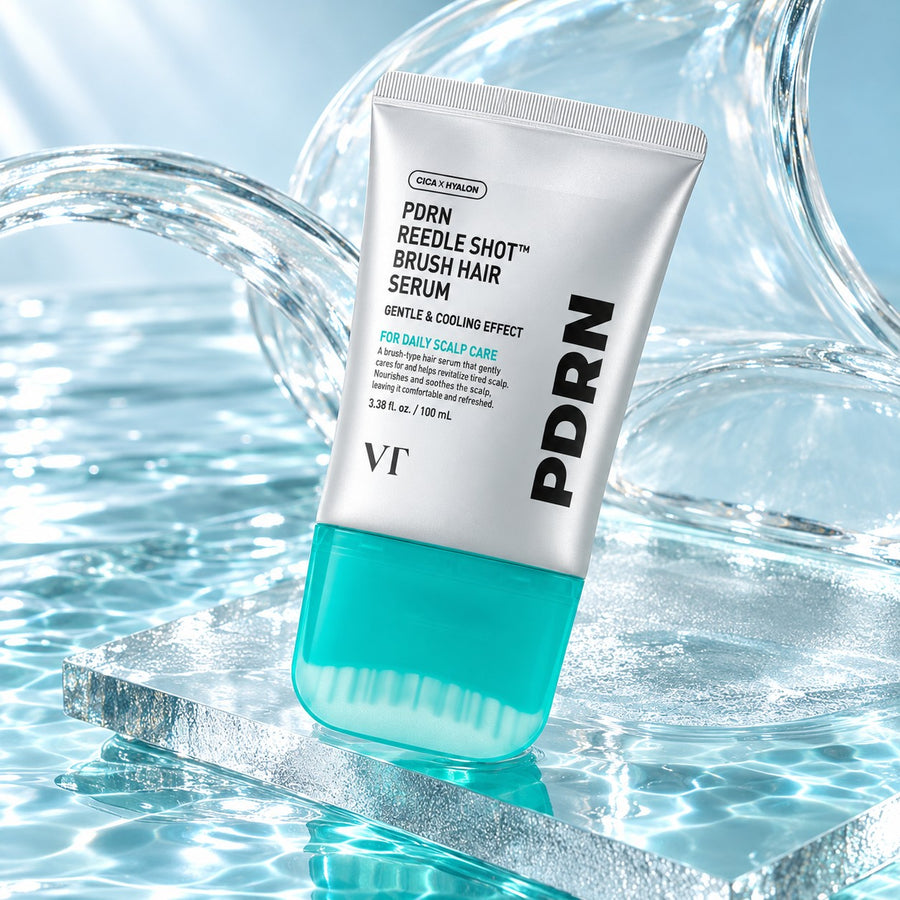 Sérum Capilar con Cepillo VT PDRN Reedle Shot ingredientes principales