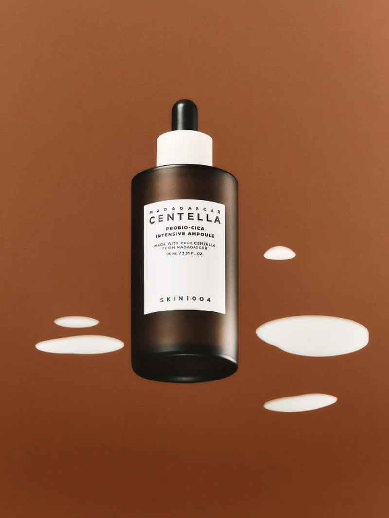 Madagascar Centella Probio-Cica Intensive Ampoule aplicación en el rostro