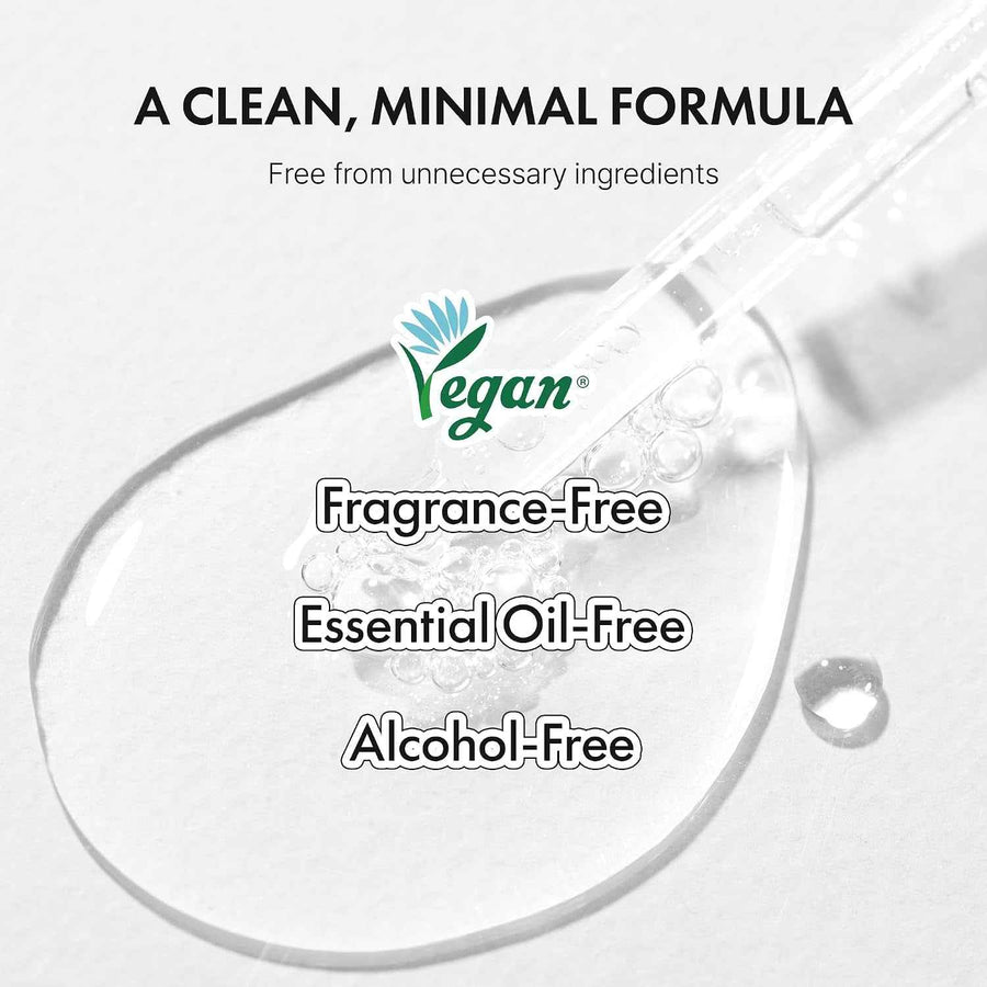 Sérum de niacinamida y arbutina TIAM Vita B3 gotero dispensando el sérum.