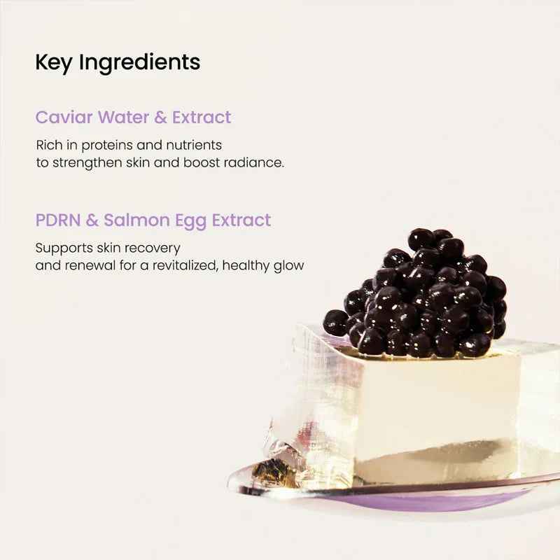 Mascarilla Rejuvenecedora de Caviar y PDRN Biodance