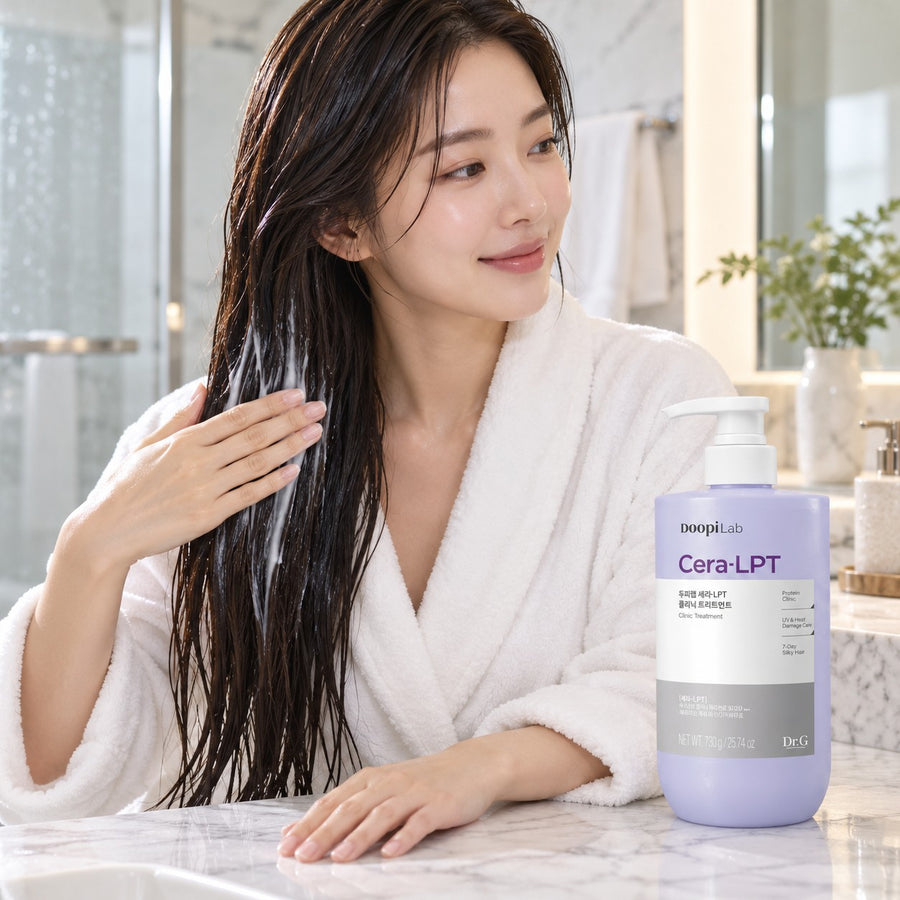 Mascarilla Capilar Dr.G Cera-LPT uso sobre el cabello
