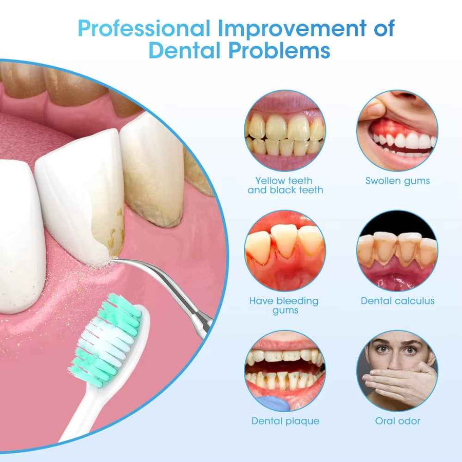 Limpiador Dental Electrico Recargable con Cinco Modos