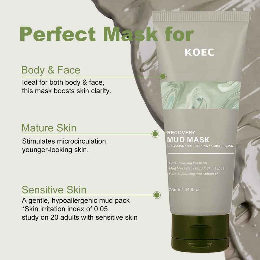 Volcanic Mud Facial Mask Limpieza e Hidratacion
