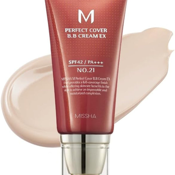 M Perfect Cover BB Cream EX Missha envase de 50 ml.