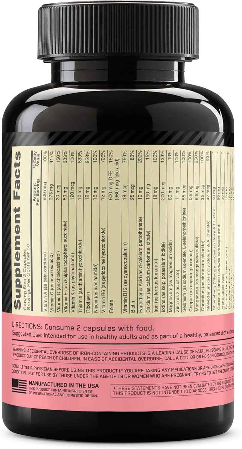 Optimum Nutrition Opti Women Multivitaminico 120 Capsulas