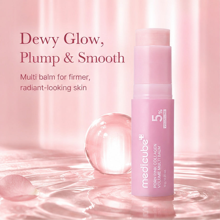 Medicube PDRN Pink Collagen Volume Multi Balm hidratación y luminosidad