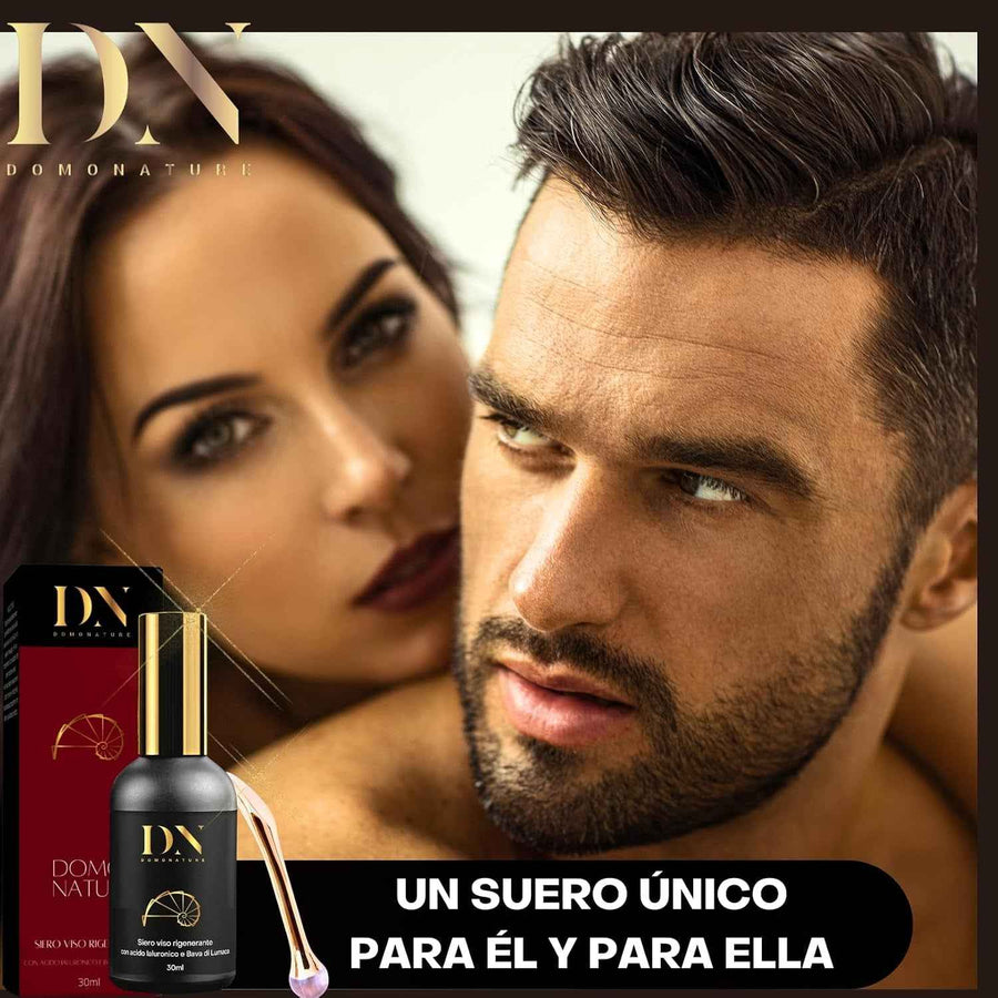 Crema facial de baba de caracol Domonature presentación completa del producto.