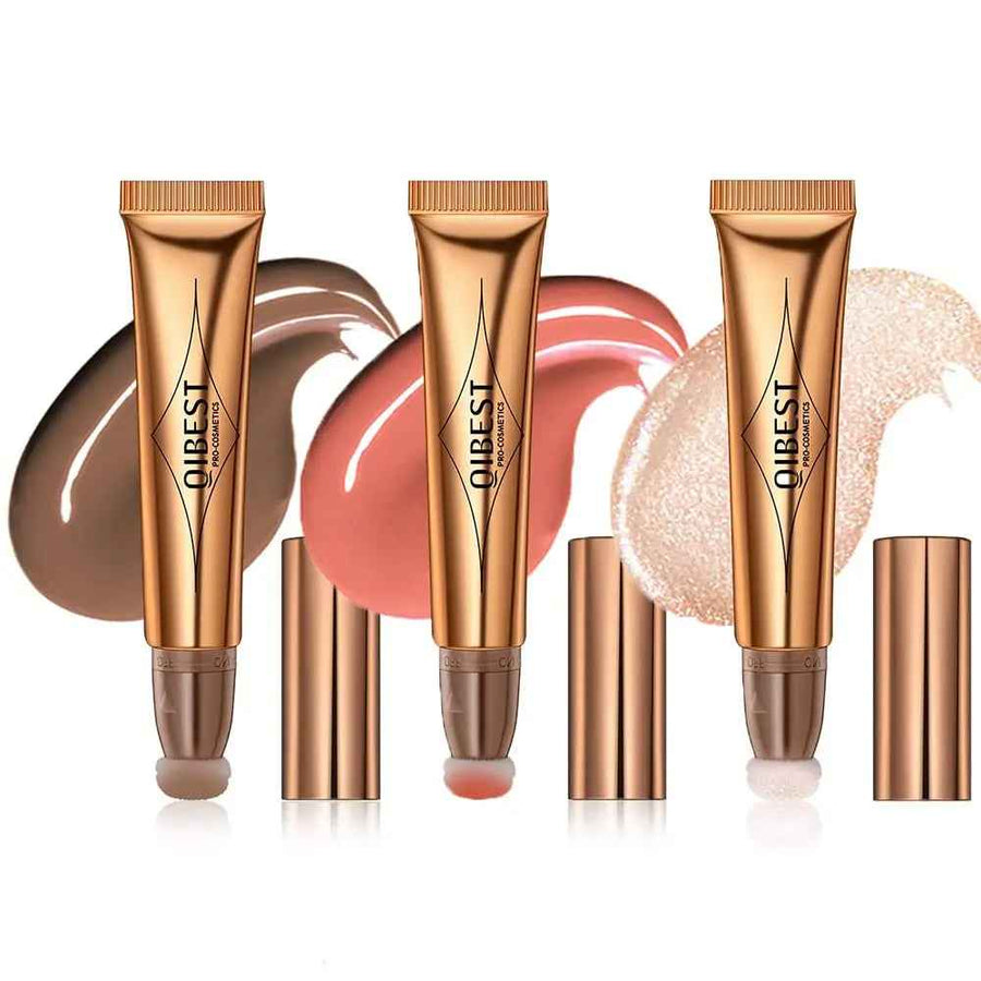 Maquillaje líquido 3 en 1 con aplicador cushion detalle de la esponja aplicadora.