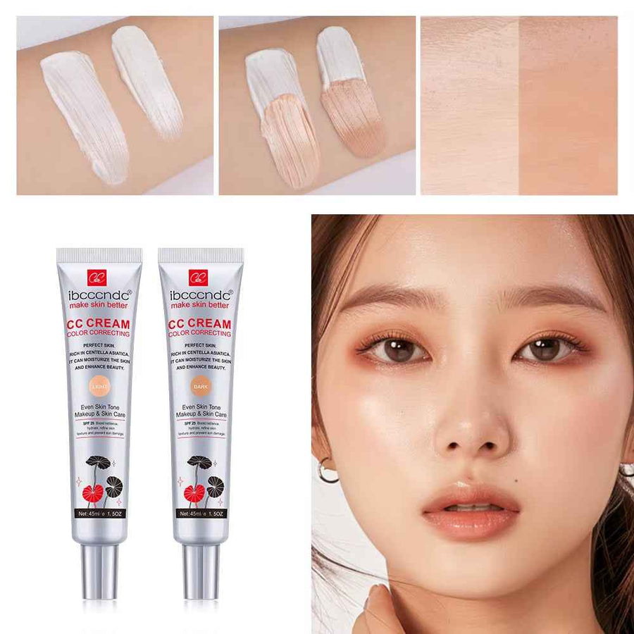 CC Cream Correctora con Centella Asiática 45 ml presentación completa del producto.