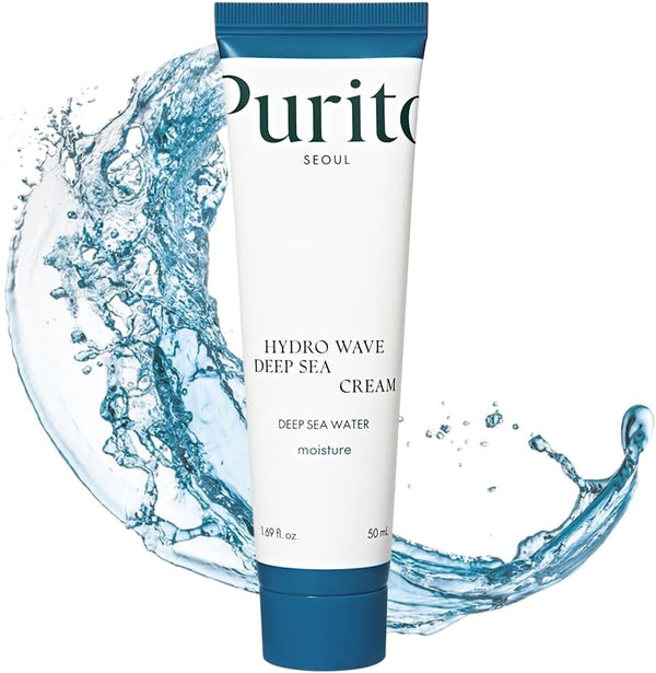 Deep Sea Pure Water Cream Purito envase frontal de 50 ml.